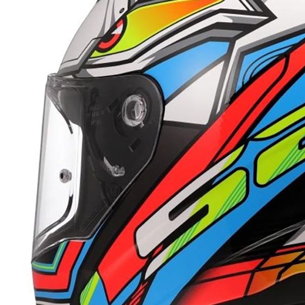 LS2 Rapid II Xdron Blanco Naranja Neón FF353