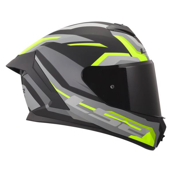LS2 Rapid III Hyper Black H-V Yellow FF820
