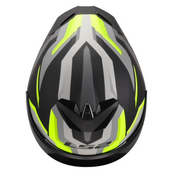 LS2 Rapid III Hyper Black H-V Yellow FF820