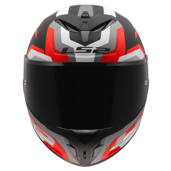 LS2 Rapid III Hyper Black Red FF820