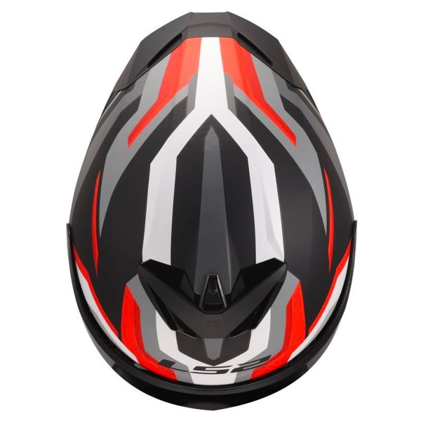 LS2 Rapid III Hyper Black Red FF820