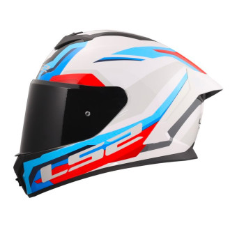 LS2 Rapid III Hyper White Blue Red FF820