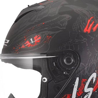 LS2 Rapid III Kaiju II Black Red White FF820