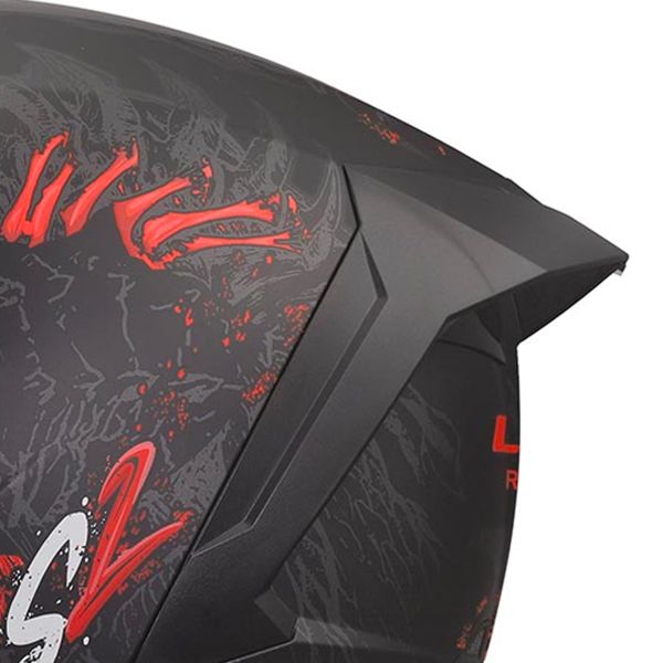 LS2 Rapid III Kaiju II Black Red White FF820