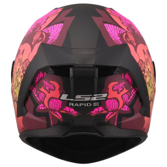 LS2 Rapid III Poppies II Black Pink FF820