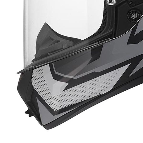 LS2 Rapid III Xtrem Black Grey FF820