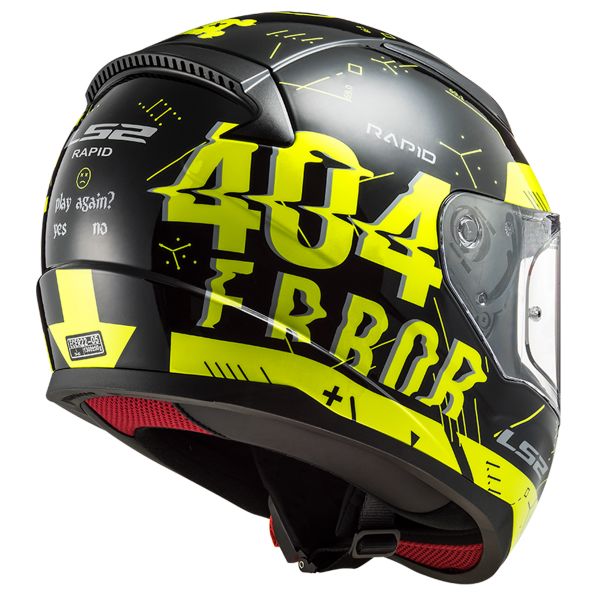 LS2 Rapid Player H-V Yellow Black FF353