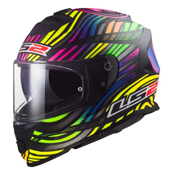 Integral LS2 Storm II Power Matt Black Rainbow FF800