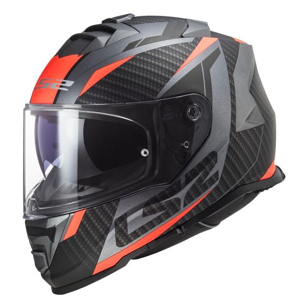 Integral LS2 Storm II Racer Matt Titanium Orange FF800 Integral LS2 Storm II Racer Matt Titanium Orange FF800