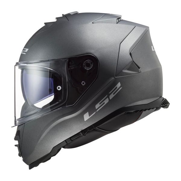 LS2 Storm II Solid Matt Titanium FF800