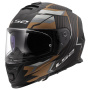 Casque Integral LS2 Rastreador Storm II Negro Oro FF800