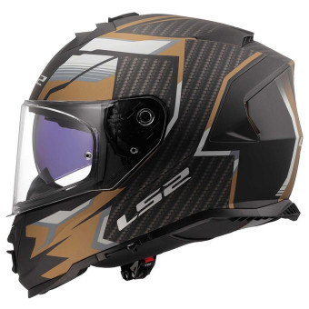 LS2 Rastreador Storm II Negro Oro FF800