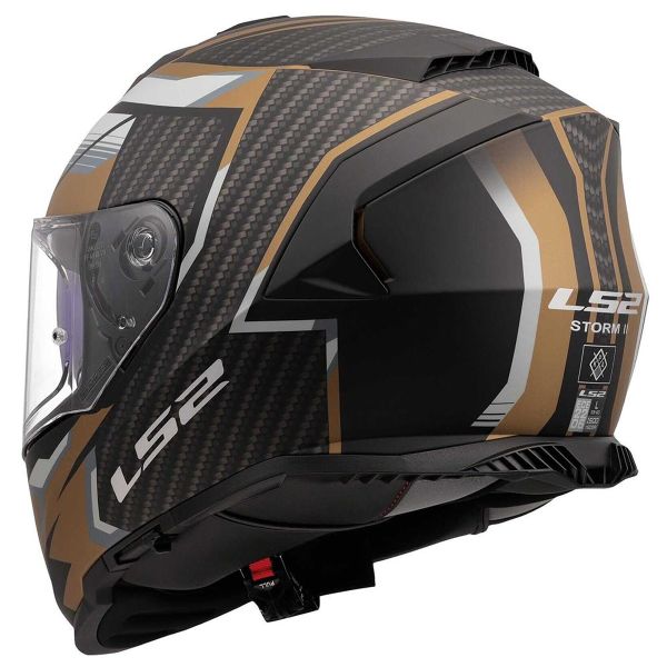 LS2 Rastreador Storm II Negro Oro FF800