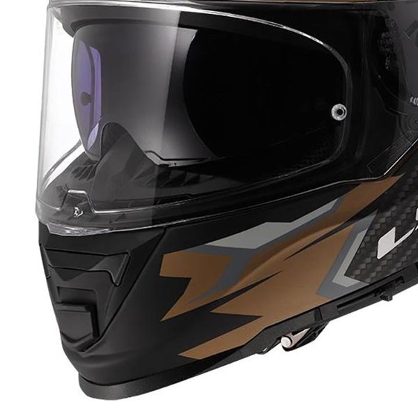 LS2 Rastreador Storm II Negro Oro FF800