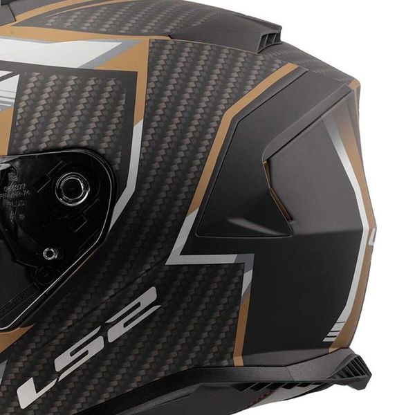 LS2 Rastreador Storm II Negro Oro FF800