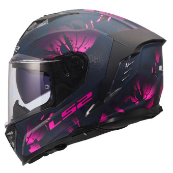 LS2 Storm III Burst Black Pink FF818