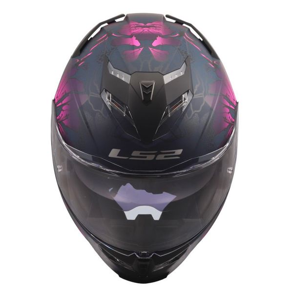 LS2 Storm III Burst Black Pink FF818