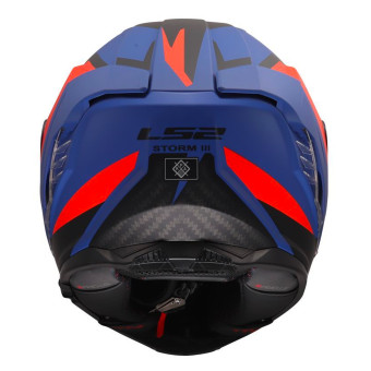 LS2 Storm III Dynamo Blue Red FF818