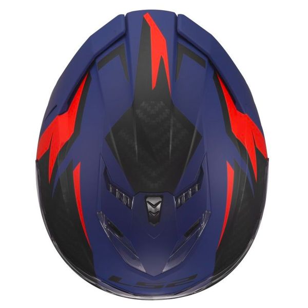 LS2 Storm III Dynamo Blue Red FF818