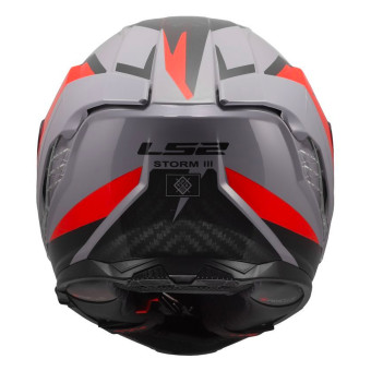 LS2 Storm III Dynamo Grey Red FF818