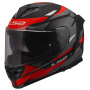 Casque Integral LS2 Storm III Komai Black Red FF818