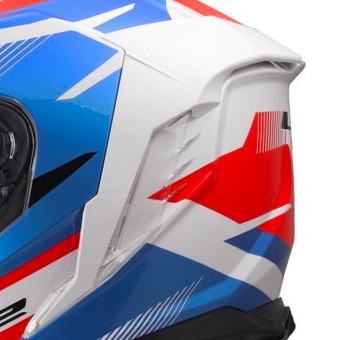 LS2 Storm III Komai White Blue Red FF818