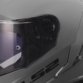 LS2 Storm III Solid Nardo Grey FF818