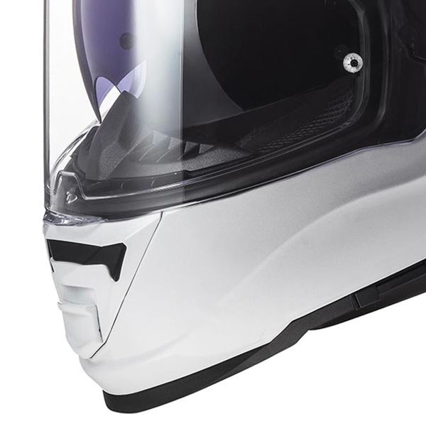 LS2 Storm III Solid White Gloss FF818