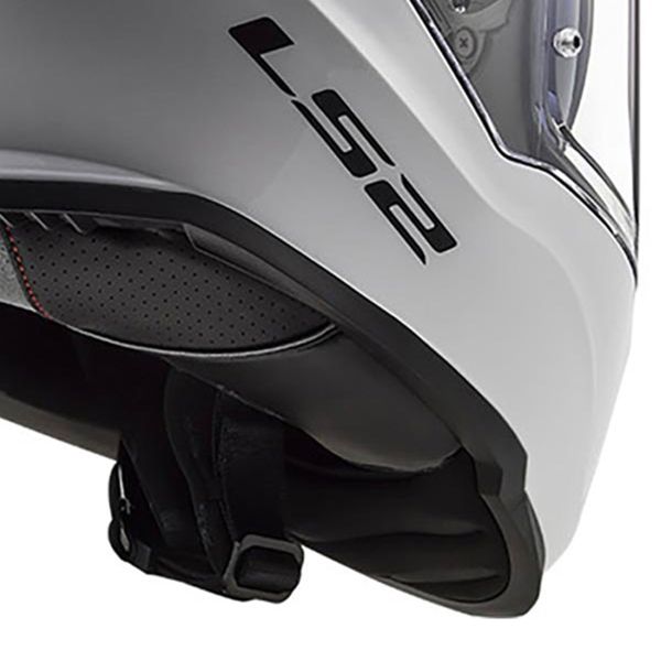 LS2 Storm III Solid White Gloss FF818