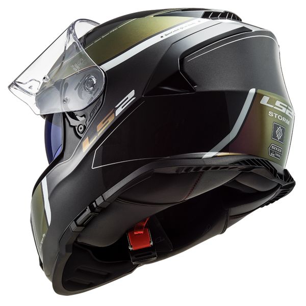 LS2 Storm Velvet Black Rainbow FF800