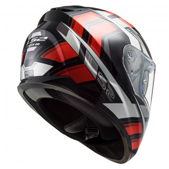 LS2 Stream Evo Loop Black Red FF320