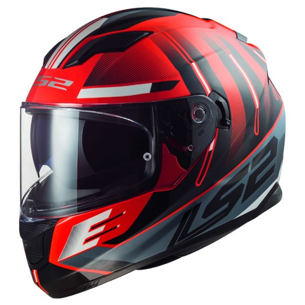 Integral LS2 Stream Evo Shadow Red White FF320