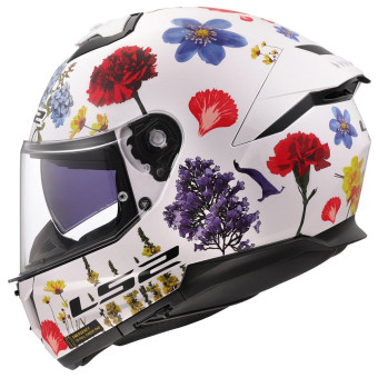 LS2 Flores Stream II Blanco FF808