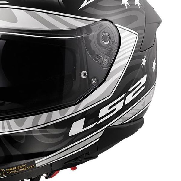 LS2 Stream II Galdam Negro Blanco FF808
