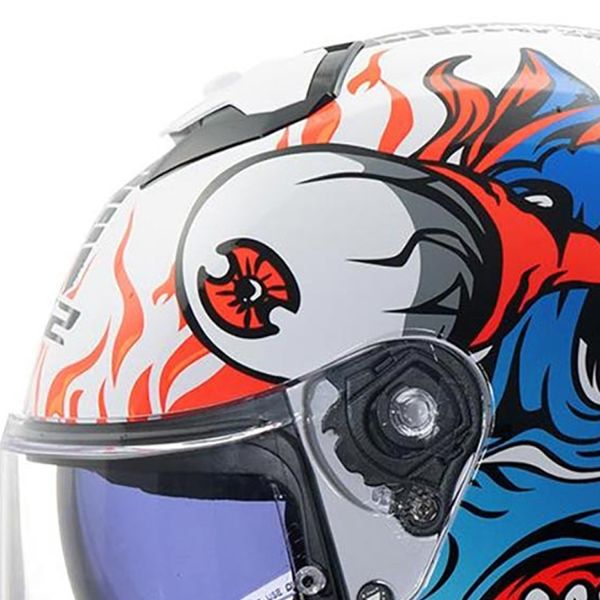 LS2 Stream II Inferno Blanco Azul FF808