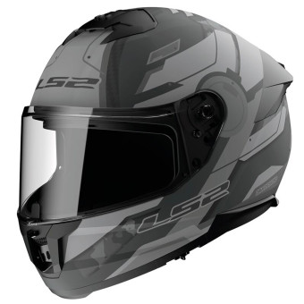 Casque Integral LS2 Stream II Shadow Matt Titanium Grey FF808 Casque Integral LS2 Stream II Shadow Matt Titanium Grey FF808