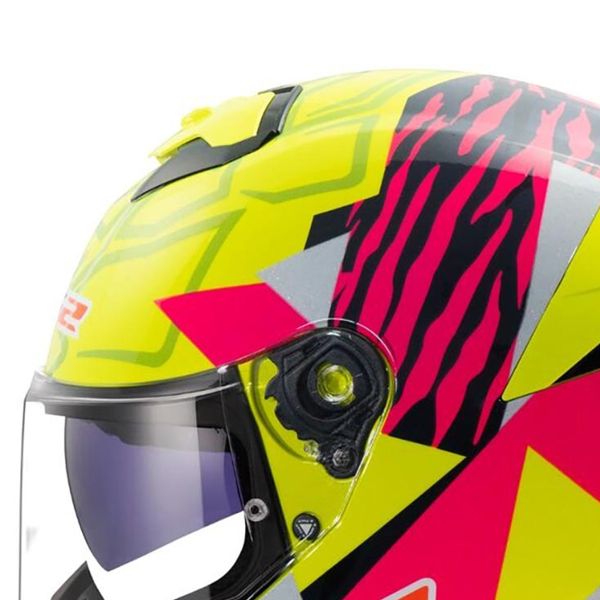 LS2 Stream II Tiger H-Vis Amarillo Rosa FF808