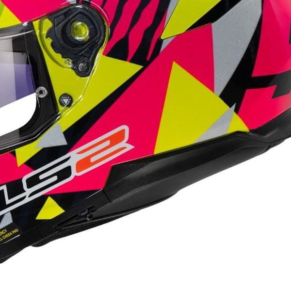 LS2 Stream II Tiger H-Vis Amarillo Rosa FF808