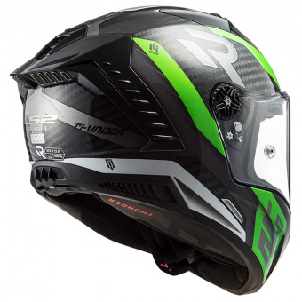 LS2 Thunder C Supra Fluo Green White FF805