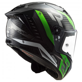 LS2 Thunder C Supra Fluo Green White FF805