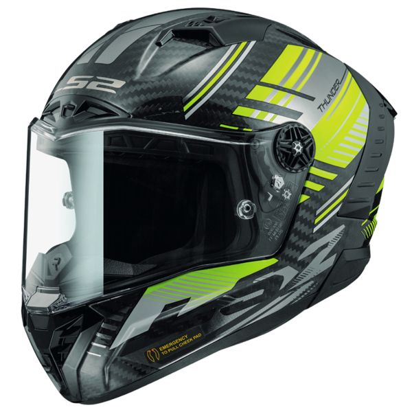 Integral LS2 Thunder C Volt Black H-V Yellow FF805