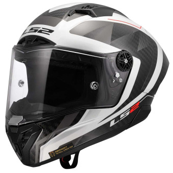 Integral LS2 Thunder GP Aero Raute Blanco Gris FF805