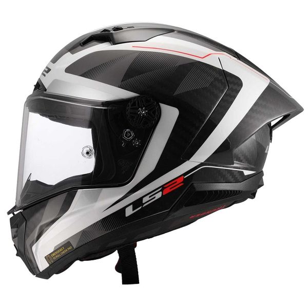 LS2 Thunder GP Aero Raute Blanco Gris FF805