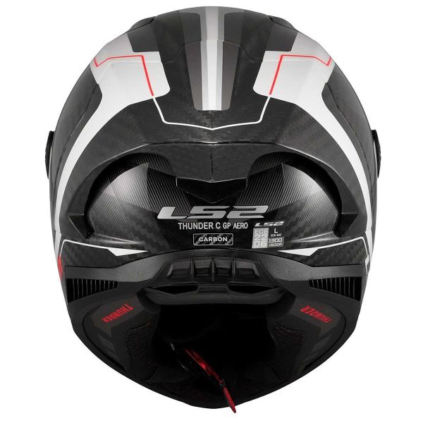LS2 Thunder GP Aero Raute Blanco Gris FF805