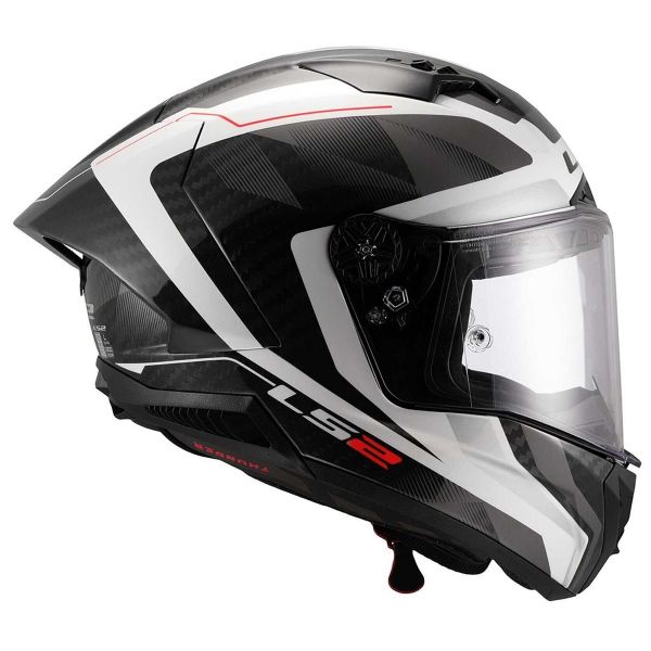 LS2 Thunder GP Aero Raute Blanco Gris FF805