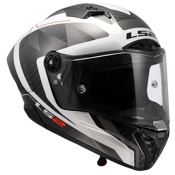 LS2 Thunder GP Aero Raute Blanco Gris FF805