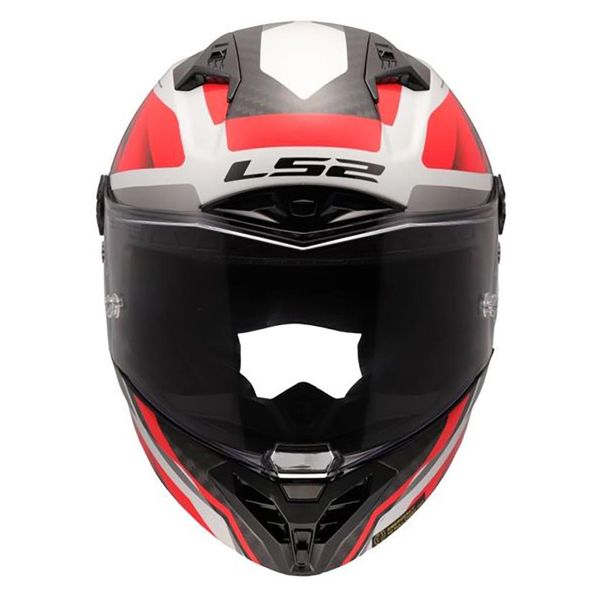 LS2 Thunder GP Aero Raute Blanco Rojo FF805