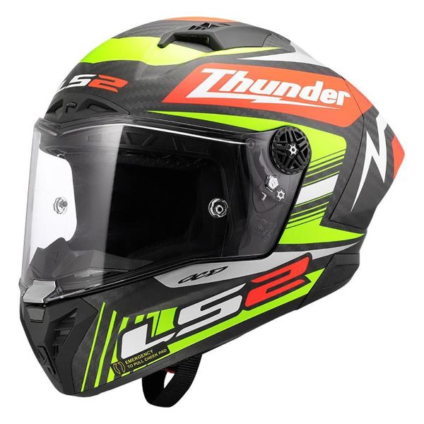 Integral LS2 Thunder GP Aero Réplica Negro FF805 Integral LS2 Thunder GP Aero Réplica Negro FF805