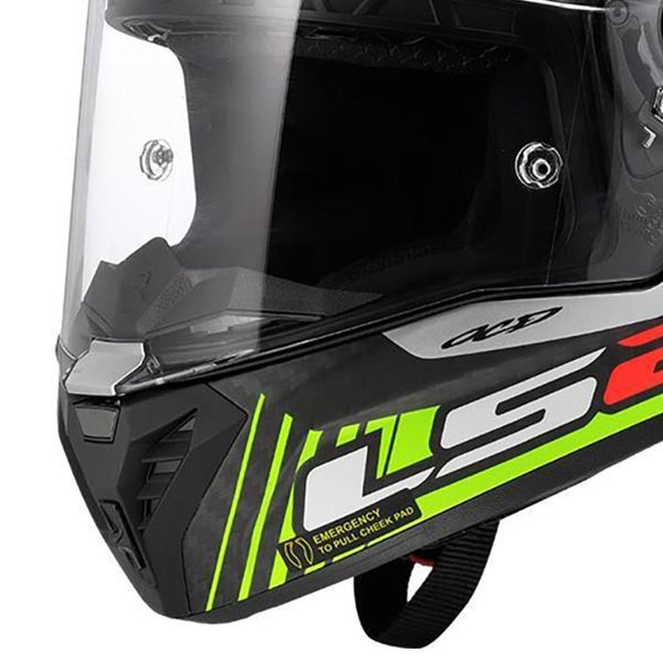 LS2 Thunder GP Aero Réplica Negro FF805