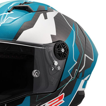 LS2 Thunder GP Aero Rplica Huertas FF805
